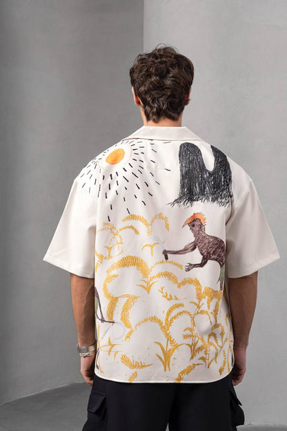 Whimsical Kids Drawing Unisex Shirt – Summer Top