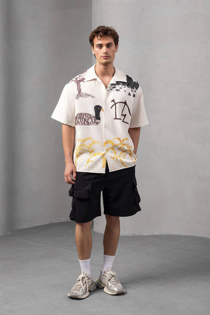 Whimsical Kids Drawing Unisex Shirt – Summer Top