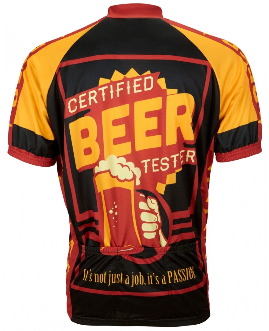 Certified Beer Tester Cycling Jersey