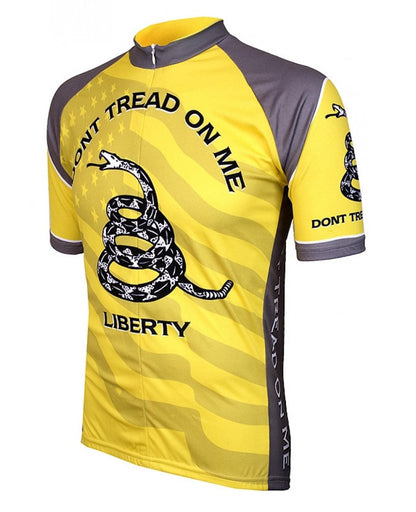 Don't Tread on Me Men's Cycling Jersey (S, M, L, XL, 2XL, 3XL)