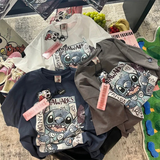 Harajuku Cartoon Graphic T-Shirt