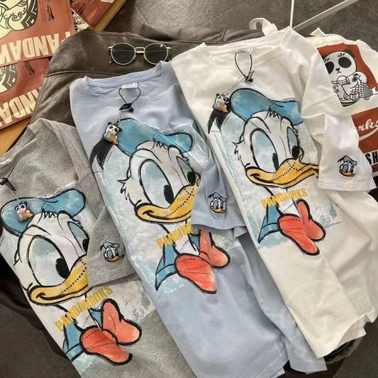 Harajuku Cartoon Graphic T-Shirt