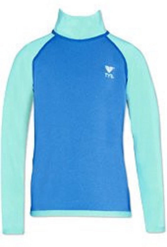 Tyr Solid Rash Guard (2T, 3T, 7/8, 9/10)