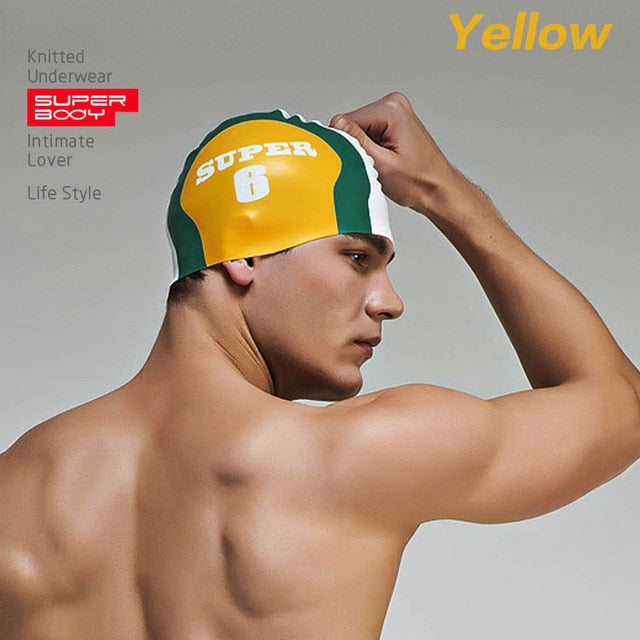 Stylin' Silicone Swim Cap