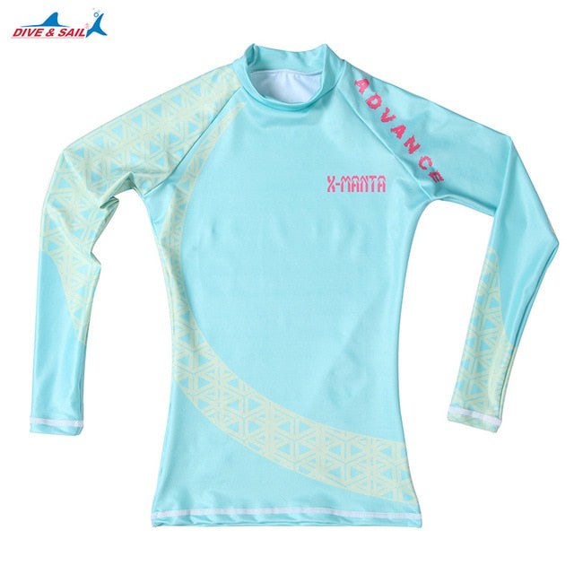 Women's UPF 50+ Long Sleeve Rash Guard