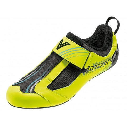 Vittoria THL Triathlon EVO Cycling Shoes (Fluro Yellow) EU 42
