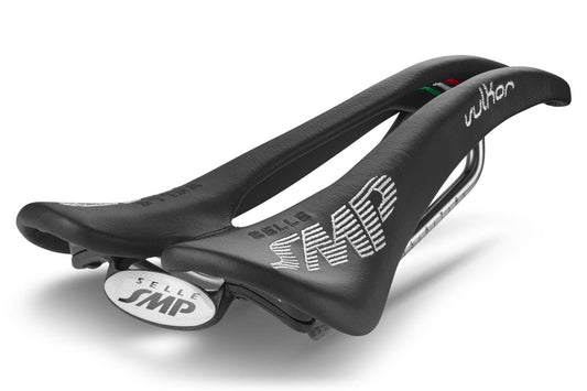 Selle SMP Vulkor Saddle with Steel Rails (Black)
