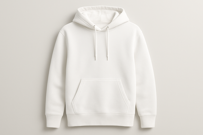 WHITE HOODIE