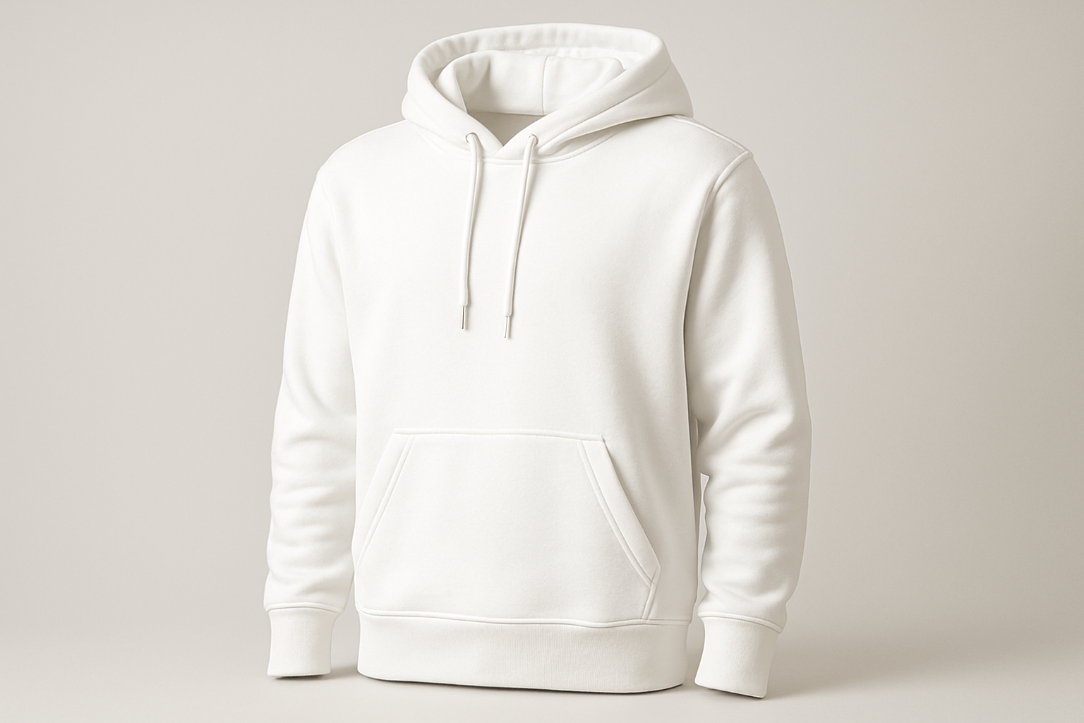 WHITE HOODIE