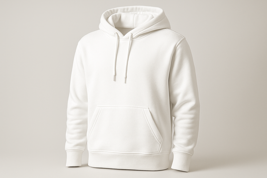 WHITE HOODIE