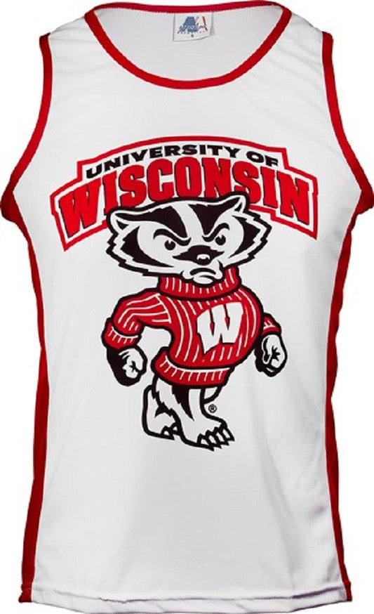 Wisconsin Badgers Men's RUN/TRI Singlet XL 3XL